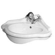 Раковина AXA Contea 59x46x25 см угловая