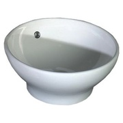 Раковина AXA Cup White Stone диаметр 42 см накладная