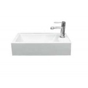 Раковина AXA Hox Medium White Stone 50x30x13 см накладная