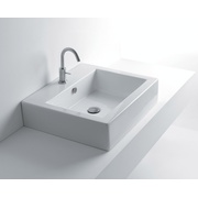 Раковина AXA Hox Mini White Stone 45x25x13 см правая