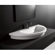Раковина AXA Kart White Stone 96x48x17 см встраиваемая