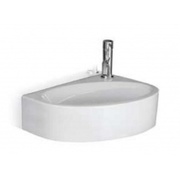 Раковина AXA Mega White Stone 42x30x14 см подвесная