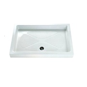 Акриловый поддон AXA Piatto 80x100x12 см прямоугольник