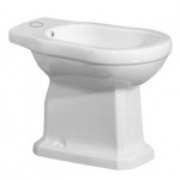Биде напольное Azzurra Giunone GIU500B1/M 58x36.5 см с 1 отверстием под смеситель