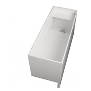 Раковина Azzurra Pool 80x30 см без отверстия под смеситель