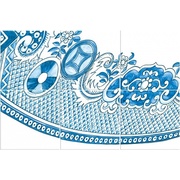 Настенная плитка Bardelli Willow Blue 6 BE
