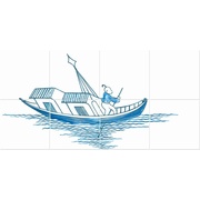 Настенная плитка Bardelli Willow Blue 7 BE