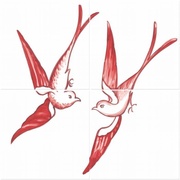 Настенная плитка Bardelli Willow Ruby 2 BE