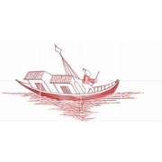 Настенная плитка Bardelli Willow Ruby 7 L.111
