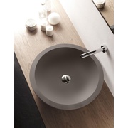 Раковина Bathco Cement серая 45x13