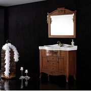 Тумба для раковины BelBagno Abile 94.5x46.8x80 см 2 ящика и 2 дверцы вишневый