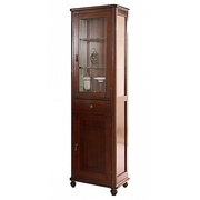 Шкаф-пенал BelBagno Alberto 48x48x180 см вишневый