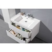 Тумба для раковины BelBagno Ancona-N 90 см белая волна