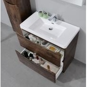 Тумба для раковины BelBagno Ancona-N 100 см напольная темный дуб