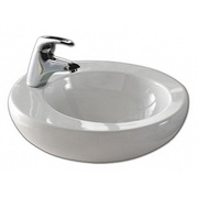 Раковина BelBagno Aria BB1053LW 50x50 накладная