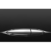 Кнопка смыва BelBagno Articraft BB-P46001 черное стекло - хром