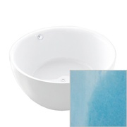 Акриловая ванна BelBagno 150x150x63 см голубая