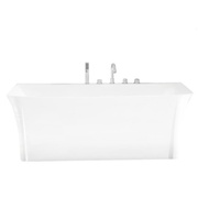 Акриловая ванна BelBagno 160x80x60 см с возможностью установки смесителя на бортик