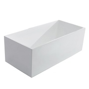Акриловая ванна BelBagno 160x80x58 см прямоугольная