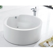 Акриловая ванна BelBagno 155x155 см + гидро-аэромассаж G.A хром-2
