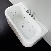 Акриловая ванна BelBagno 160x80 см + гидро-аэромассаж, спина и ступни G.A.S.N золото