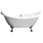 Акриловая ванна BelBagno BB05 182.5x75x80 белая