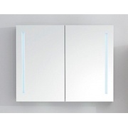 Зеркало-шкаф BelBagno 90x70 см с внутренней и нижней подсветкой
