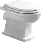 Унитаз приставной BelBagno Boheme BB115CBS 54.5x36x40 см S-TRAP вертикальный выпуск
