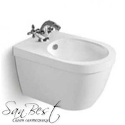 Биде подвесное BelBagno Dune BB5382GW 37x58x32.8 см