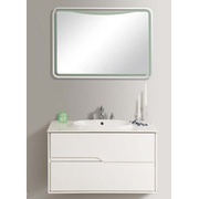 Тумба для раковины BelBagno Gino 100x50x52 см белый глянец
