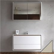 Тумба для раковины BelBagno Gloria Tortora Lucido 100, 2 ящика