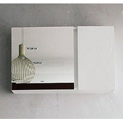 Шкаф-зеркало BelBagno Luce BB800PAC/BL 80x50
