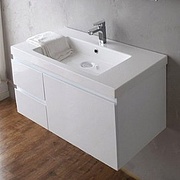 Тумба для раковины BelBagno Luce 100 см белый глянцевый
