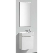 Тумба для раковины BelBagno Mini 50x26x52 см правый белый глянец