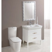 Тумба для раковины BelBagno Prado 71.5x44x76 см белый глянец ручки прямые, ножки прямые