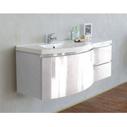 Тумба для раковины BelBagno Prospero 120 см белый глянец