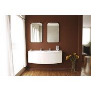 Тумба для раковины BelBagno Prospero 140 см белый глянец