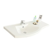 Раковина BelBagno Prospero 121x48.5x15 см левая