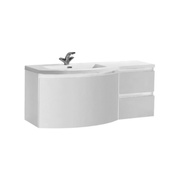 Тумба для раковины BelBagno Prospero 120.5x48x48 см левая белая