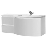 Тумба для раковины BelBagno Prospero 120.5x48x48 см правая белая