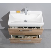 Тумба для раковины BelBagno Tongo Rovere Bianco 60, 2 ящика