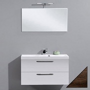 Тумба для раковины BelBagno Tongo Rovere Moro 80, 2 ящика