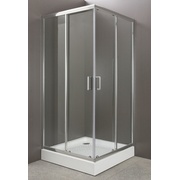 Душевой уголок BelBagno Uno 95x95x185 см квадратный 2 двери стекло матовое