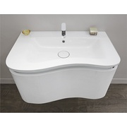 Тумба для раковины BelBagno Vitaro 100 см белый глянец