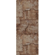 Обои Bellocasa Elements коричнево-серая, 53х1005 см.