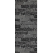 Обои Bellocasa Elements Черно-серый,53х1005 см.