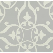 Обои Bellocasa Glamorous 53х1005 см. Серый, крупный узор