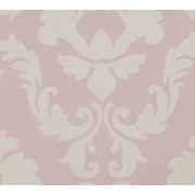 Обои Bellocasa Glamorous Светло-розовые 53х1005 см. , крупный узор