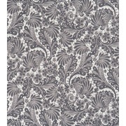 Обои Bellocasa Ornamentals Серебряно-черный,53х1005см.