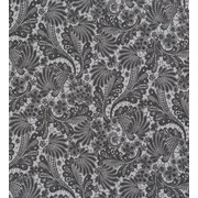 Обои Bellocasa Ornamentals Черный ,53х1005 см.